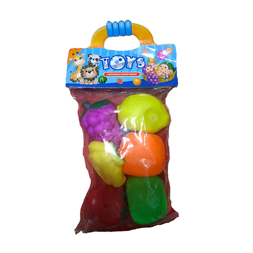 COLORFUL FRUIT TOY SET | 6PCS