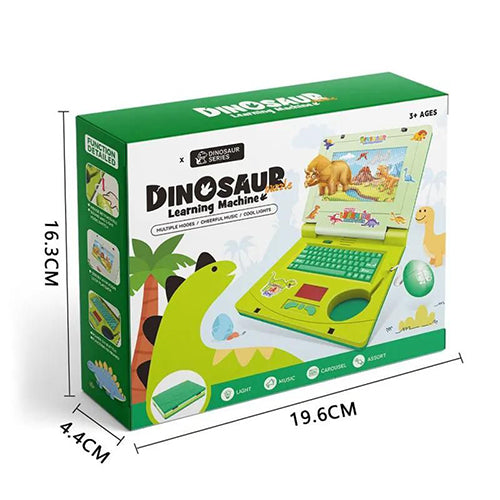 DINOSAUR THEME LEARNING LAPTOP