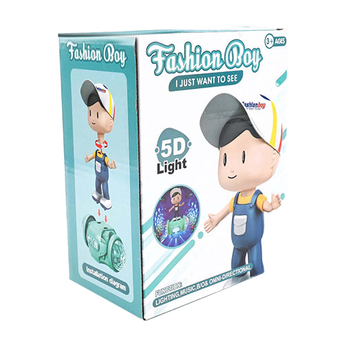 FASHION BOY 5D LIGHT OMNI-DIRECTIONAL MUSICAL TOY