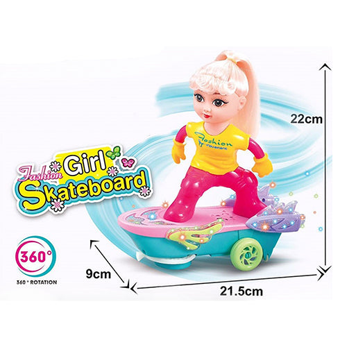FASHION GIRL SKATE BOARD TOY