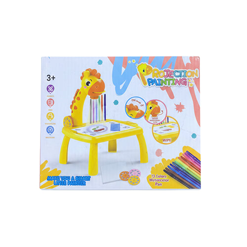 GIRAFFE LED PROJECTION PAINTING DESK FOR KIDS