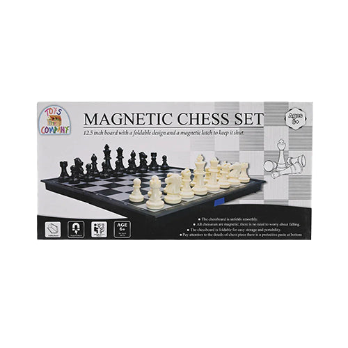 MAGNETIC CHESS SET - 12.5 INCH FOLDABLE BOARD