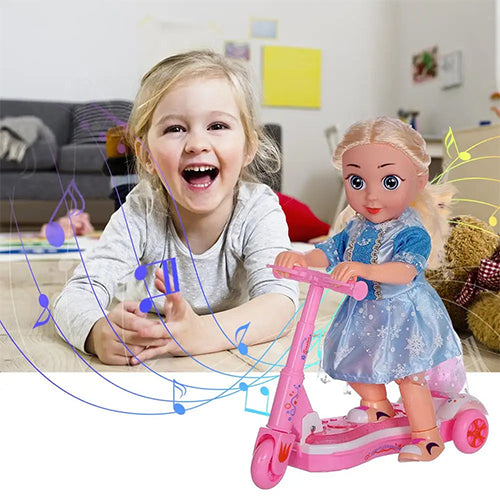 PRINCESS DOLL ELECTRIC SCOOTER TOY