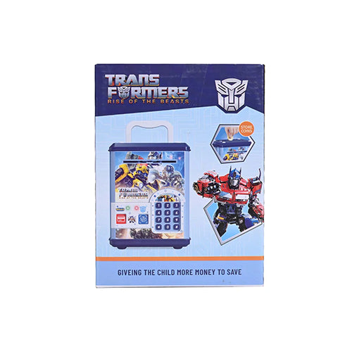 TRANSFORMERS ELECTRIC MONEY SAFE BANK FOR KIDS
