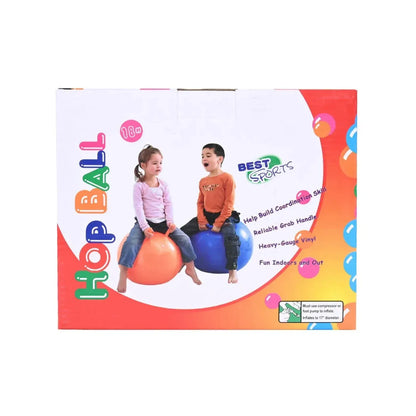 INFLATABLE HOP BALL FOR KIDS (BOUNCING SPACE HOPPER)