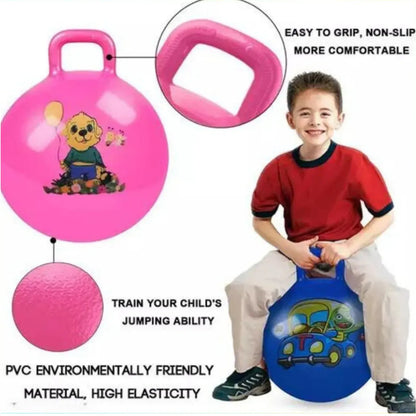 INFLATABLE HOP BALL FOR KIDS (BOUNCING SPACE HOPPER)