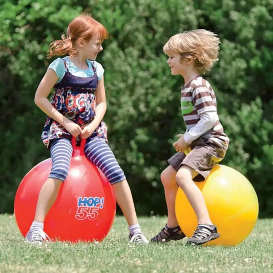 INFLATABLE HOP BALL FOR KIDS (BOUNCING SPACE HOPPER)