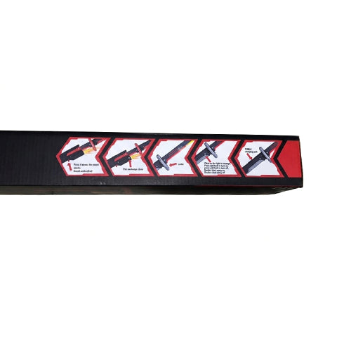 KATANA LIGHTSABER SWORD LED LIGHT BLADE WITH REAL SPARKS & SMOKE EFFECT