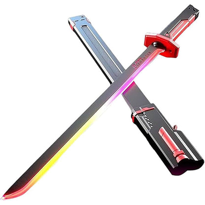 KATANA LIGHTSABER SWORD LED LIGHT BLADE WITH REAL SPARKS & SMOKE EFFECT