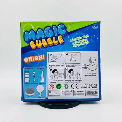 MAGIC BUBBLE PING PONG SET FOR KIDS