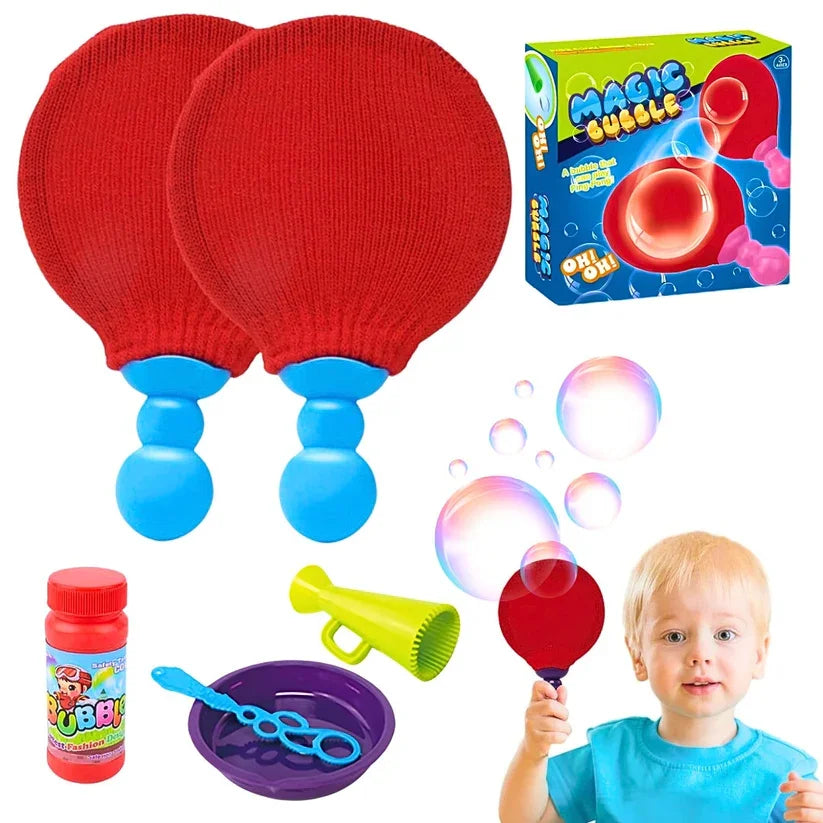 MAGIC BUBBLE PING PONG SET FOR KIDS