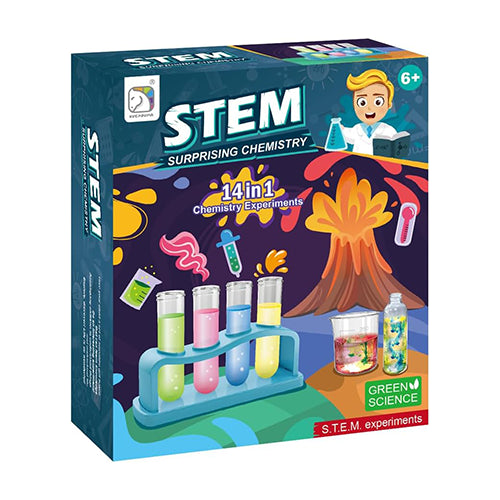 14 IN 1 CHEMISTRY SCIENCE EXPERIMENT KIT FOR KIDS