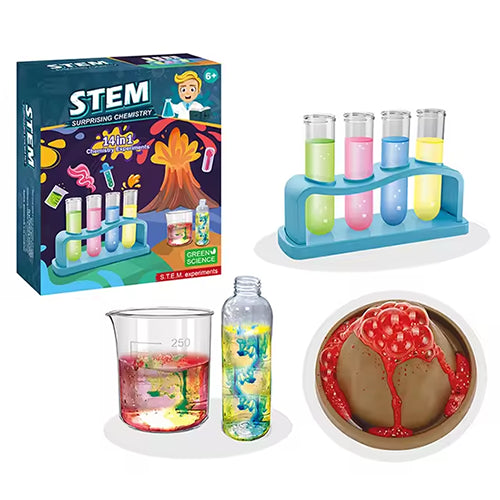 14 IN 1 CHEMISTRY SCIENCE EXPERIMENT KIT FOR KIDS