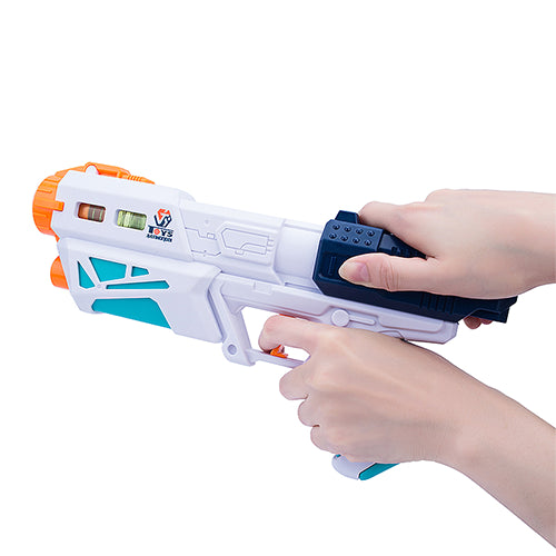 2 IN 1 WATER & SOFT BALL MAGIC GUN SET TOY FOR KIDS