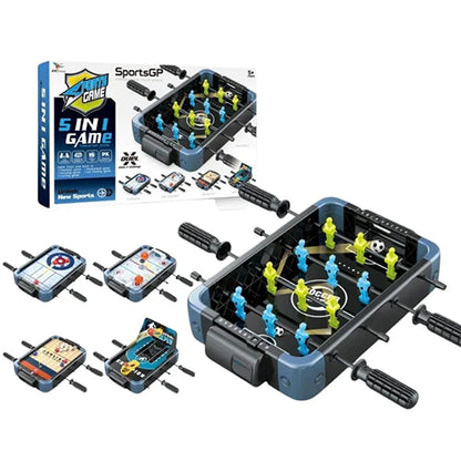 5 IN 1 TABLETOP MULTI-SPORT GAME SET FOR KIDS