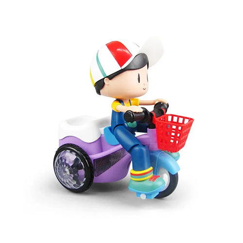 STUNT TRICYCLE ELECTRIC 360° ROTATING TOY