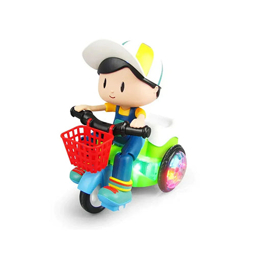 STUNT TRICYCLE ELECTRIC 360° ROTATING TOY