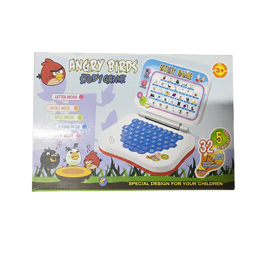 ANGRY BIRDS LEARNING LAPTOP & STUDY GAME FOR KIDS