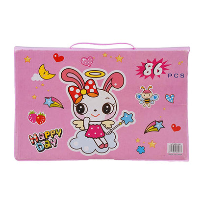 ART & STATIONARY SET FOR KIDS - 86PCS