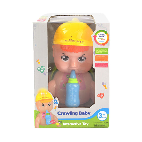 CRAWLING BABY ELECTRIC TOY WITH LIGHTS & MUSIC