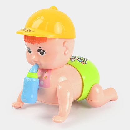 CRAWLING BABY ELECTRIC TOY WITH LIGHTS & MUSIC