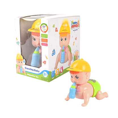 CRAWLING BABY ELECTRIC TOY WITH LIGHTS & MUSIC