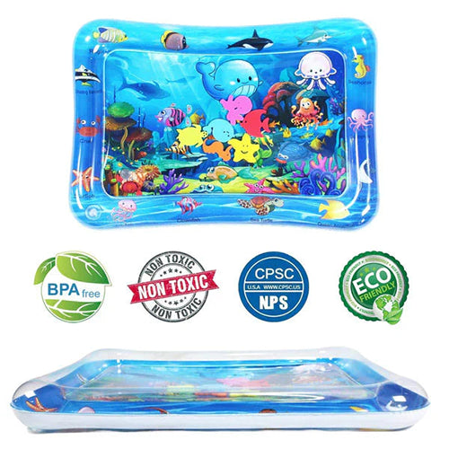 BABY CRAWLING WATER PLAY PAD FOR INFANTS