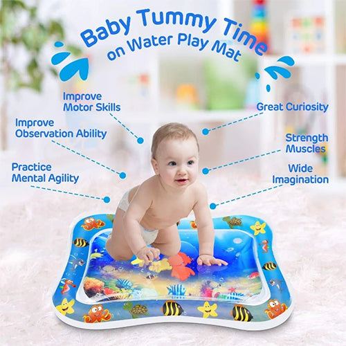 BABY CRAWLING WATER PLAY PAD FOR INFANTS