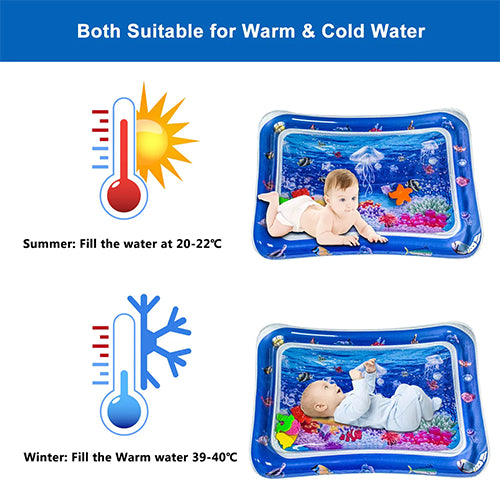 BABY CRAWLING WATER PLAY PAD FOR INFANTS
