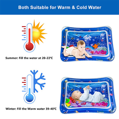 BABY CRAWLING WATER PLAY PAD FOR INFANTS