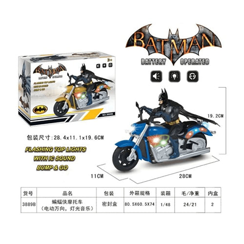 BATMAN BUMP & GO MOTORCYCLE TOY