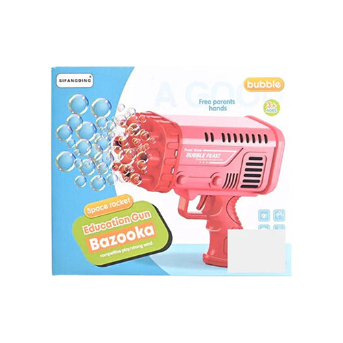 BAZOOKA BUBBLE MAKER GUN TOY