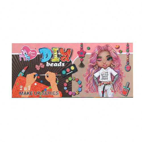 BEADS & MAKEUP KIT 2 IN 1 FOR GIRLS