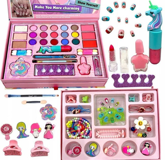 BEAUTY MAKEUP SET 3 in 1 (PRINCESS EDITION) FOR GIRLS