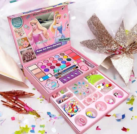 BEAUTY MAKEUP SET 3 in 1 (PRINCESS EDITION) FOR GIRLS