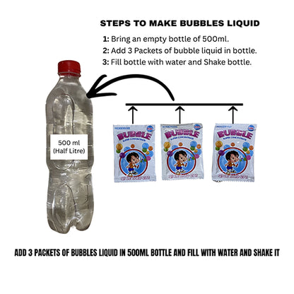 Electric Bubble Gun (Gears & Wings Edition) - Get Extra 500ml refill free