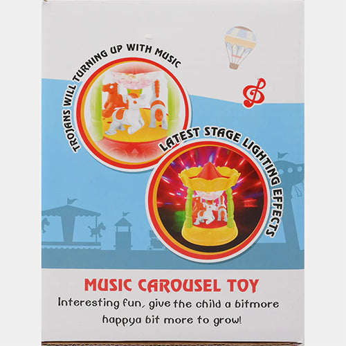 CAROUSEL ROTATING MUSICAL LIGHT UP TOY FOR KIDS
