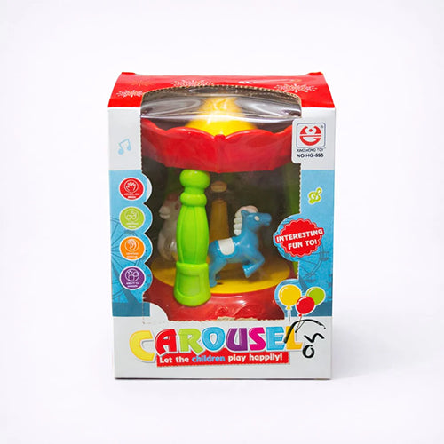 CAROUSEL ROTATING MUSICAL LIGHT UP TOY FOR KIDS