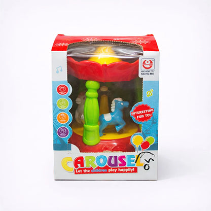 CAROUSEL ROTATING MUSICAL LIGHT UP TOY FOR KIDS