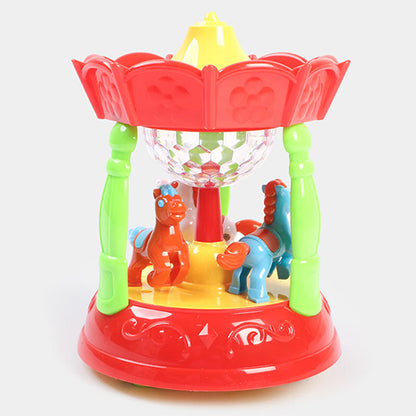 CAROUSEL ROTATING MUSICAL LIGHT UP TOY FOR KIDS
