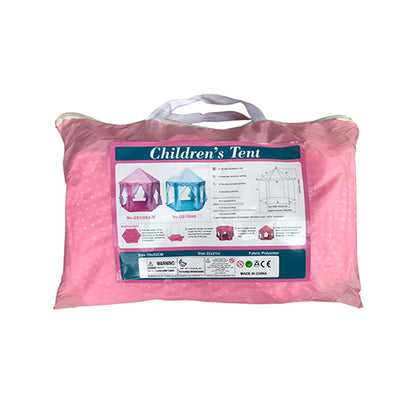 CASTLE PLAY TENT HOUSE FOR KIDS - PINK (PRINCESS EDITION)