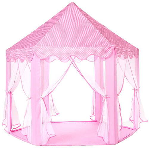 CASTLE PLAY TENT HOUSE FOR KIDS - PINK (PRINCESS EDITION)