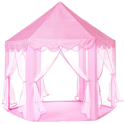 CASTLE PLAY TENT HOUSE FOR KIDS - PINK (PRINCESS EDITION)