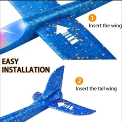 CATAPULT GUN AIR CRAFT 2 IN 1 TOY SET FOR KIDS