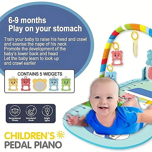 CHILDRENS PEDAL PIANO FITNESS MAT