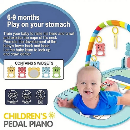 CHILDRENS PEDAL PIANO FITNESS MAT