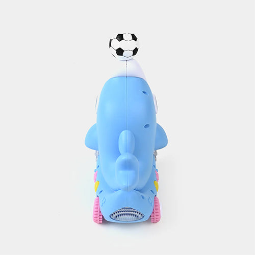CUTE DOLPHIN CONCERT MUSICIAN "BUMP & GO" TOY FOR KIDS