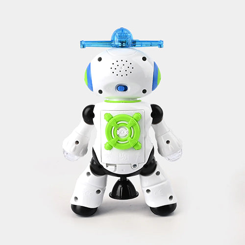 DANCING ROBOT WITH MUSIC, LIGHT & 360° MOVING FUNCTION FOR KIDS