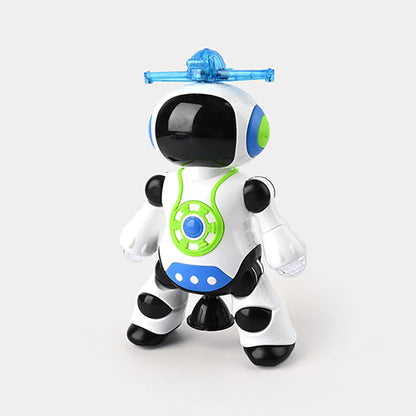 DANCING ROBOT WITH MUSIC, LIGHT & 360° MOVING FUNCTION FOR KIDS