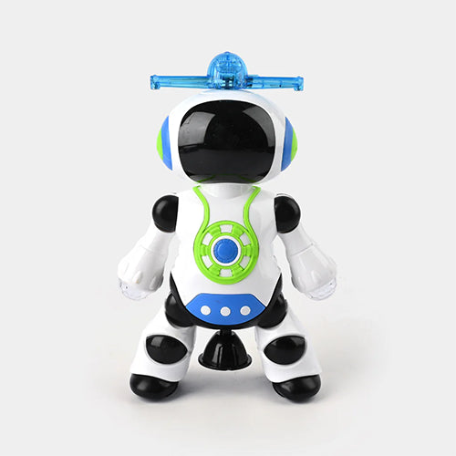 DANCING ROBOT WITH MUSIC, LIGHT & 360° MOVING FUNCTION FOR KIDS